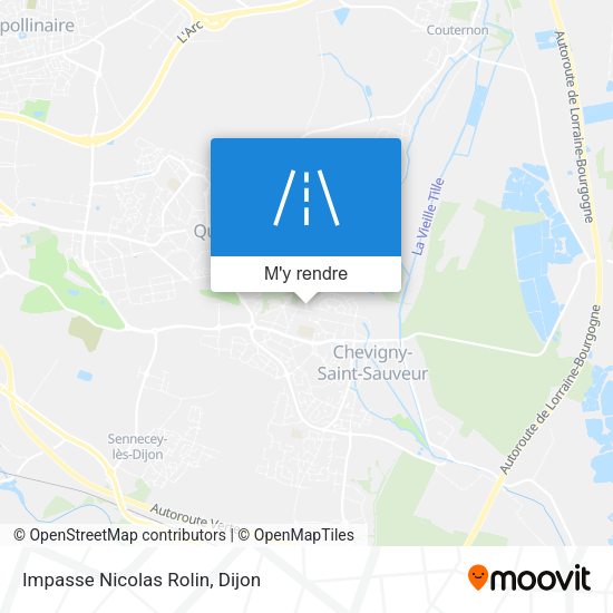 Impasse Nicolas Rolin plan