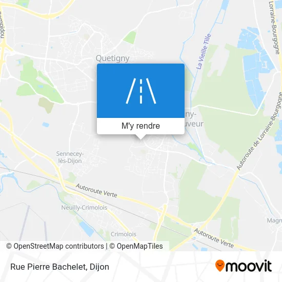 Rue Pierre Bachelet plan