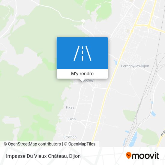 Impasse Du Vieux Château plan