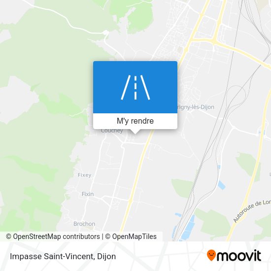 Impasse Saint-Vincent plan