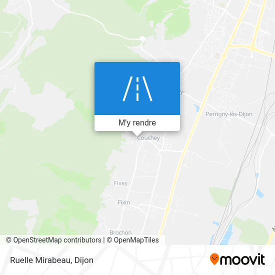 Ruelle Mirabeau plan