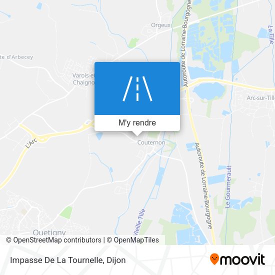 Impasse De La Tournelle plan
