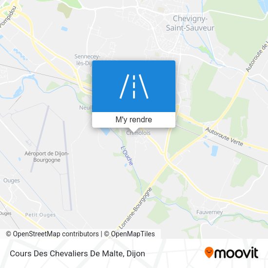 Cours Des Chevaliers De Malte plan