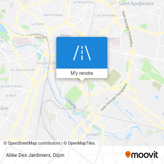 Allée Des Jardiniers plan