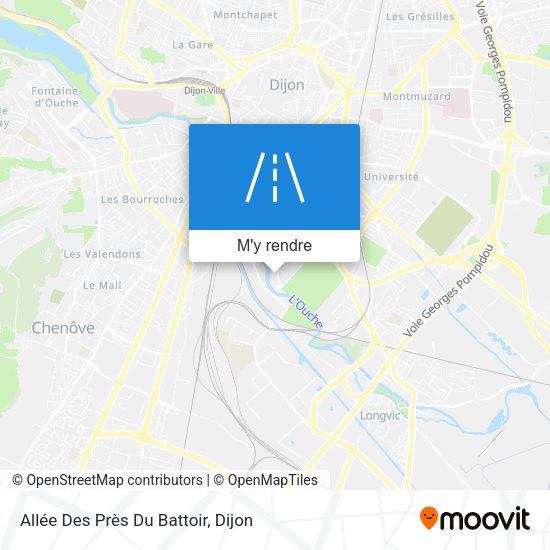 Allée Des Près Du Battoir plan