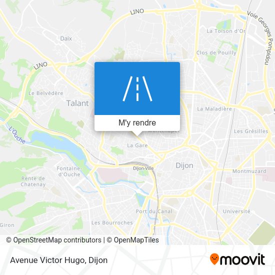 Avenue Victor Hugo plan