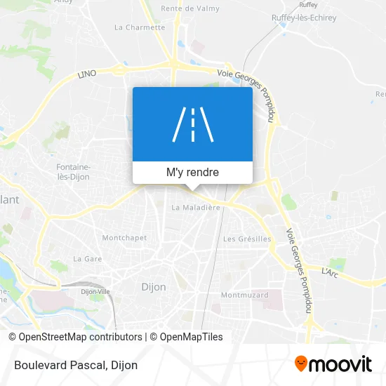 Boulevard Pascal plan