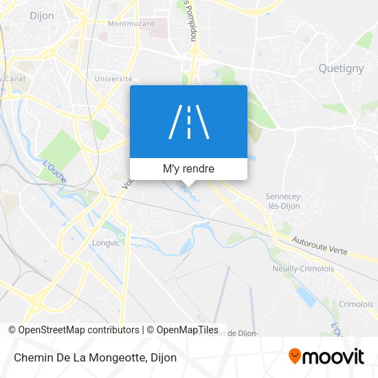 Chemin De La Mongeotte plan
