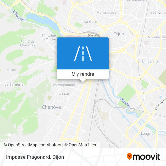 Impasse Fragonard plan