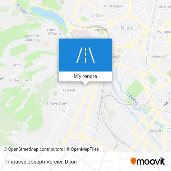 Impasse Joseph Vercier plan