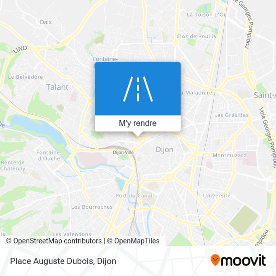 Place Auguste Dubois plan