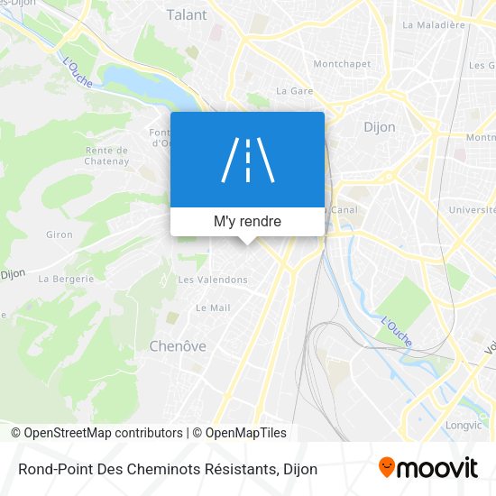 Rond-Point Des Cheminots Résistants plan