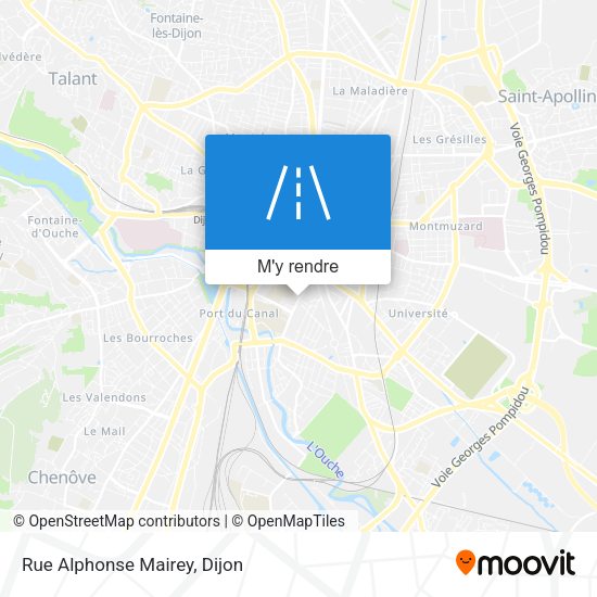Rue Alphonse Mairey plan