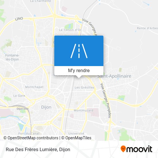 Rue Des Frères Lumière plan
