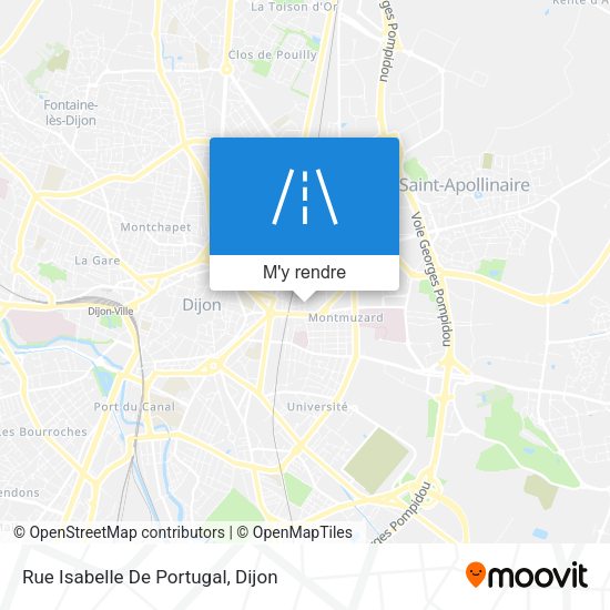 Rue Isabelle De Portugal plan
