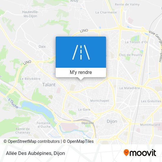 Allée Des Aubépines plan