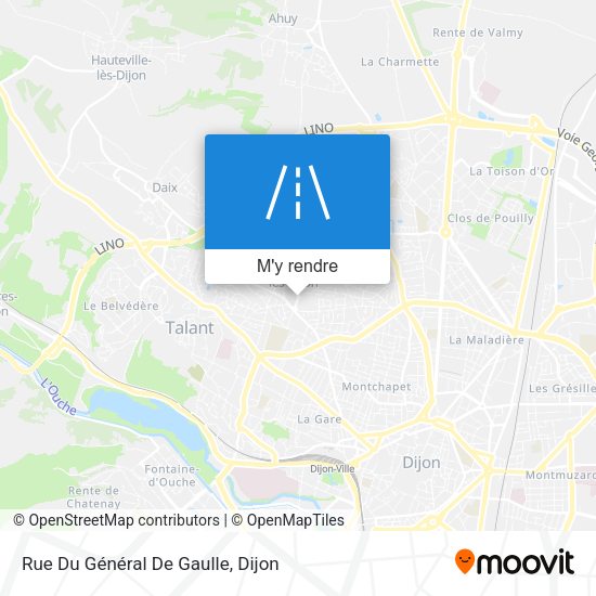 Rue Du Général De Gaulle plan
