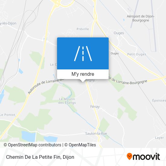 Chemin De La Petite Fin plan
