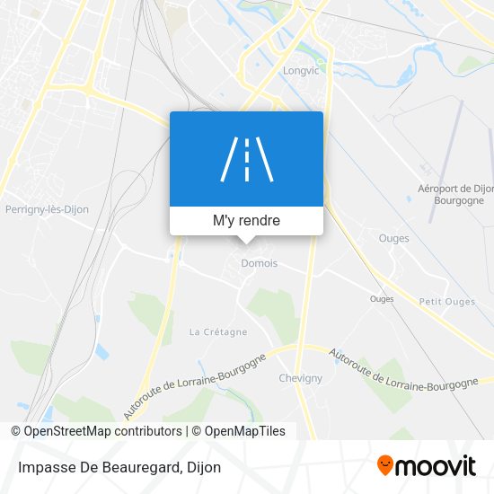 Impasse De Beauregard plan