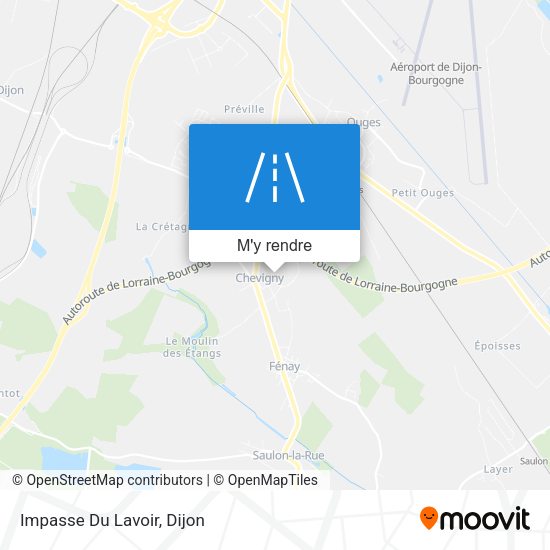 Impasse Du Lavoir plan