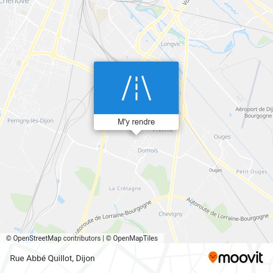 Rue Abbé Quillot plan