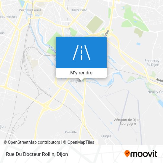 Rue Du Docteur Rollin plan