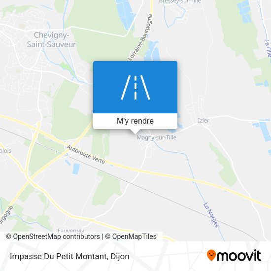 Impasse Du Petit Montant plan