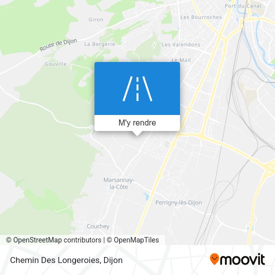 Chemin Des Longeroies plan