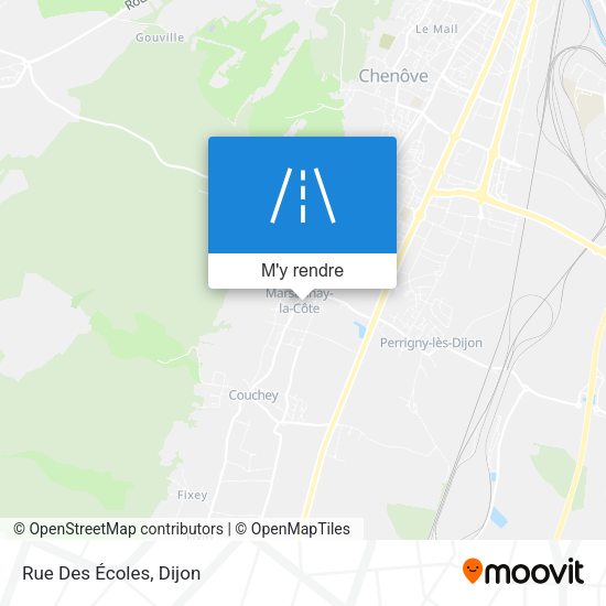 Rue Des Écoles plan