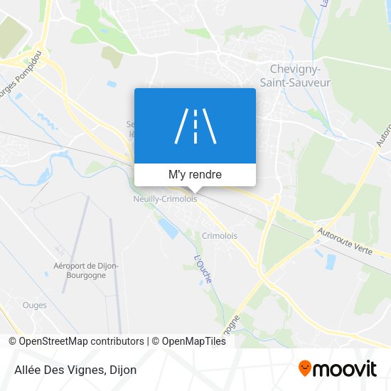 Allée Des Vignes plan
