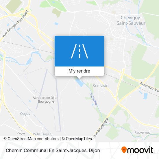 Chemin Communal En Saint-Jacques plan