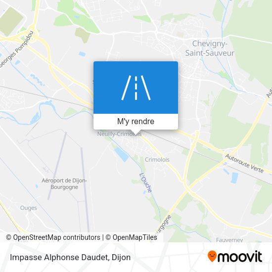 Impasse Alphonse Daudet plan