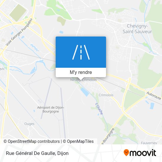 Rue Général De Gaulle plan
