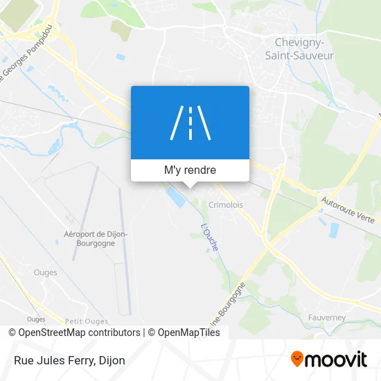 Rue Jules Ferry plan