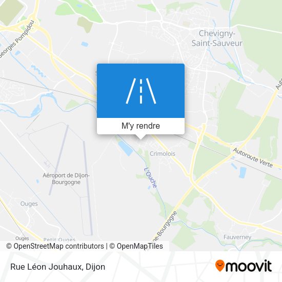 Rue Léon Jouhaux plan
