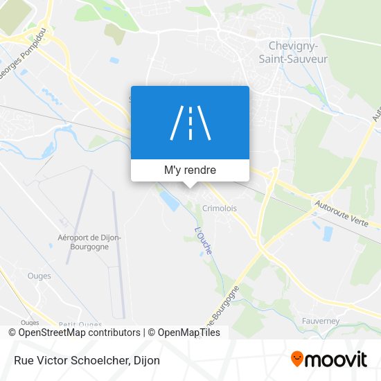 Rue Victor Schoelcher plan