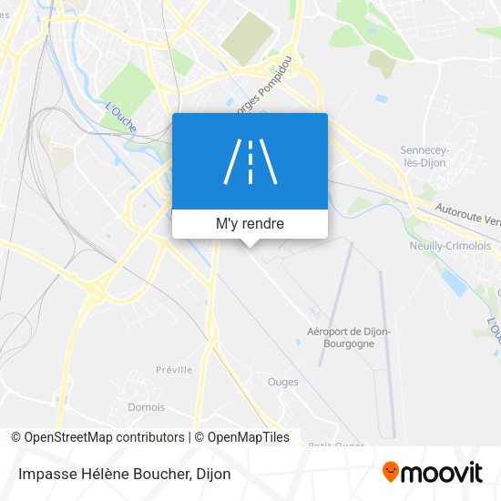 Impasse Hélène Boucher plan