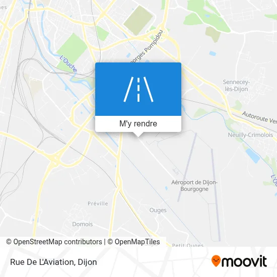 Rue De L'Aviation plan