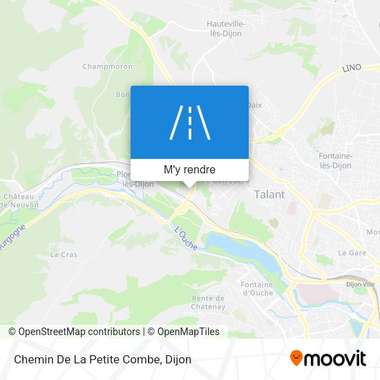 Chemin De La Petite Combe plan