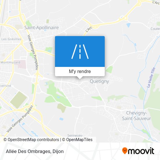 Allée Des Ombrages plan