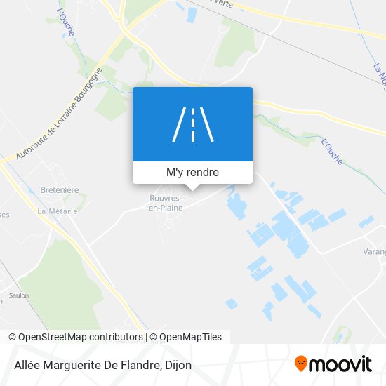 Allée Marguerite De Flandre plan