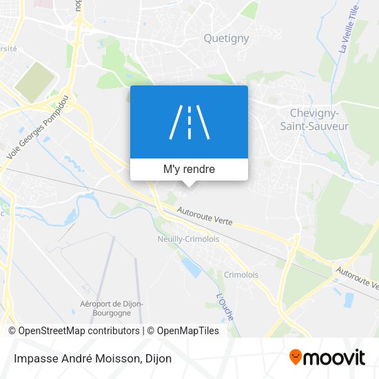 Impasse André Moisson plan