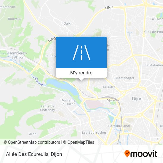 Allée Des Écureuils plan