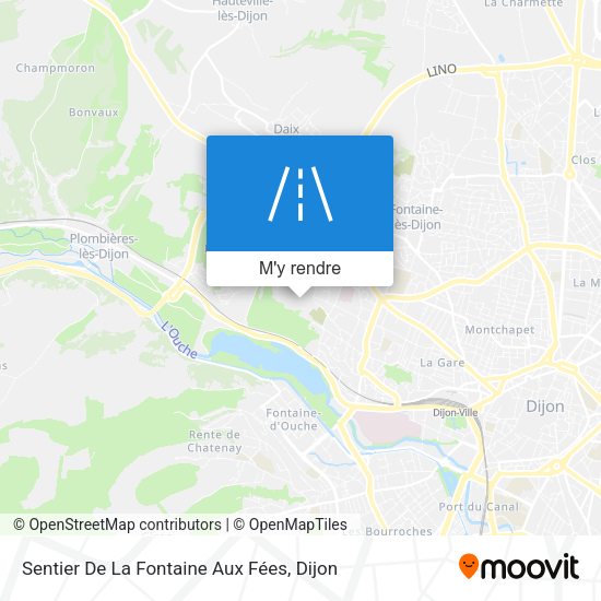 Sentier De La Fontaine Aux Fées plan
