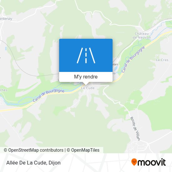 Allée De La Cude plan