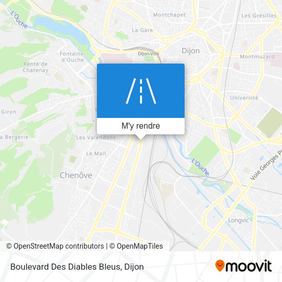Boulevard Des Diables Bleus plan