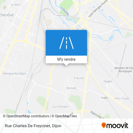 Rue Charles De Freycinet plan