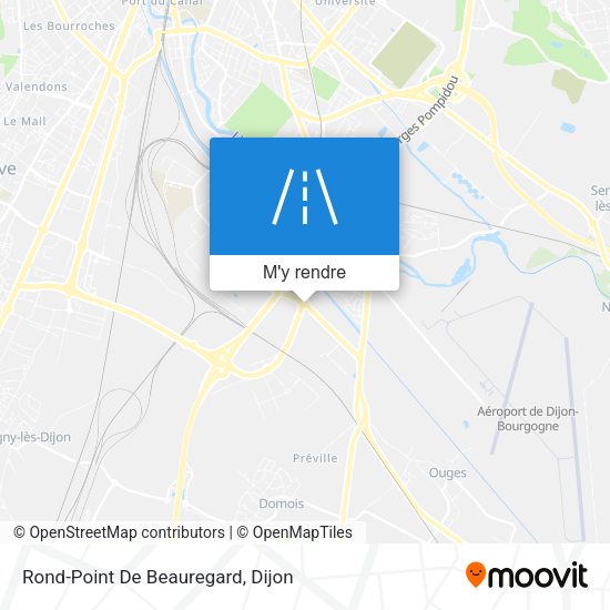 Rond-Point De Beauregard plan