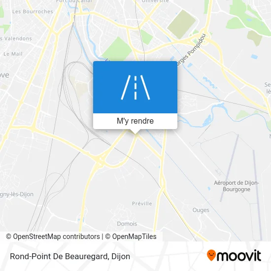 Rond-Point De Beauregard plan