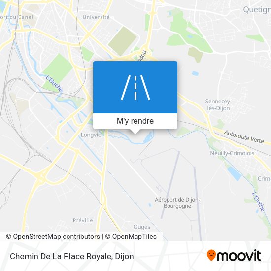 Chemin De La Place Royale plan